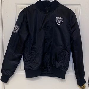 Raiders bomber jacket